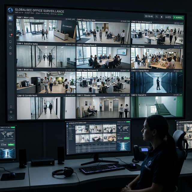 Monitoring Activities and Scenarios: Expert CCTV Setup